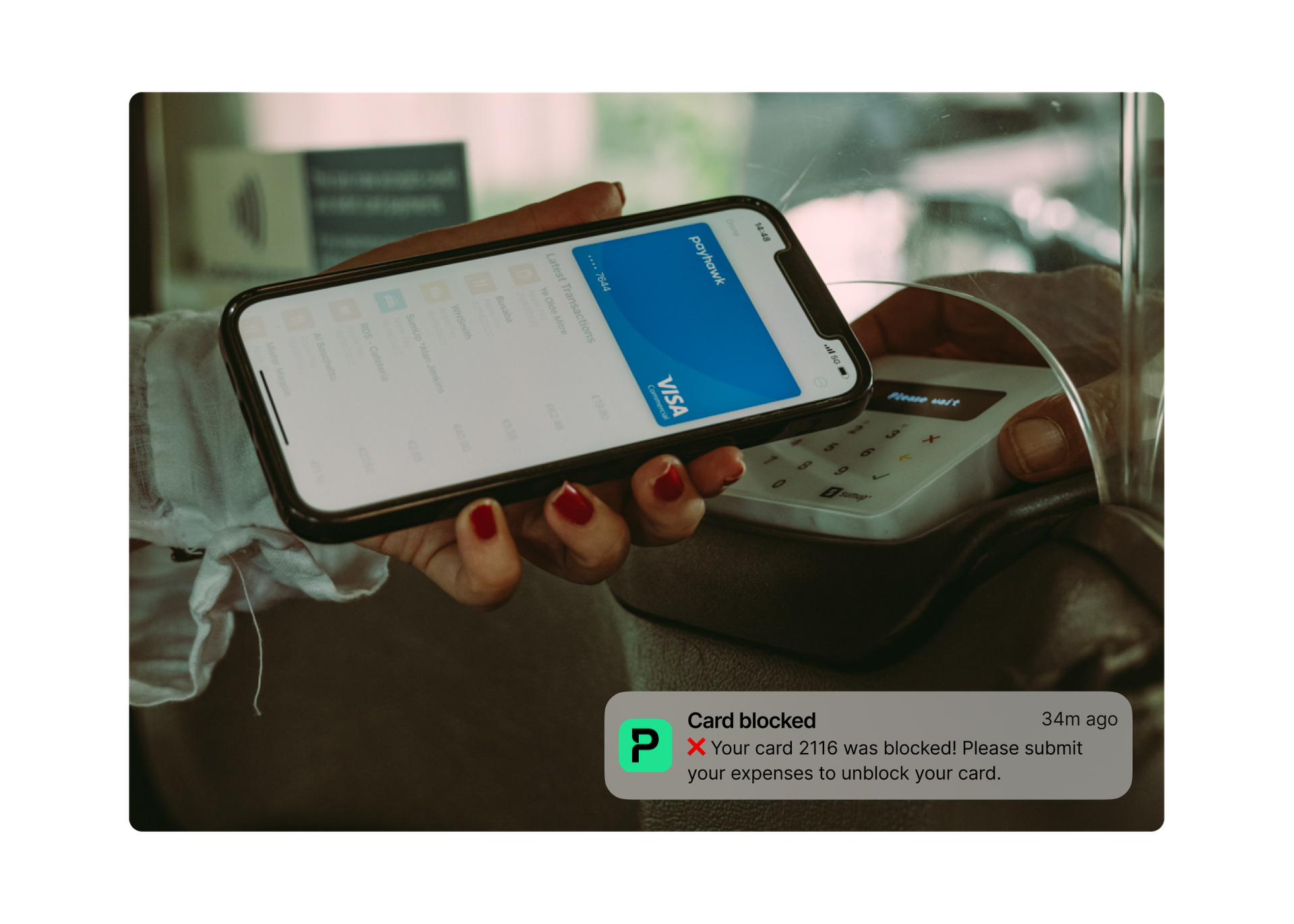 autoblocking cards - Payhawk's new feature